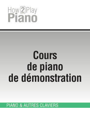 Cours de piano de démonstration