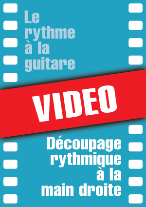 Découpage rythmique à la main droite