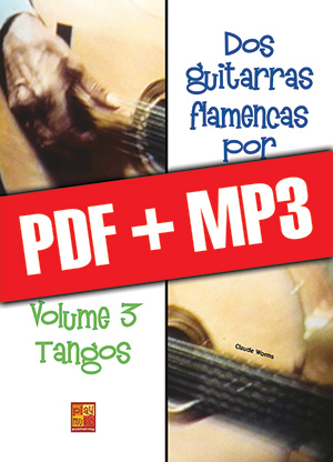 Dos guitarras flamencas por fiesta - Tangos (pdf + mp3)
