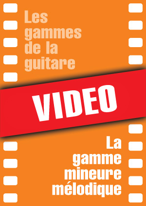 La gamme mineure mélodique La gamme mineure mélodique