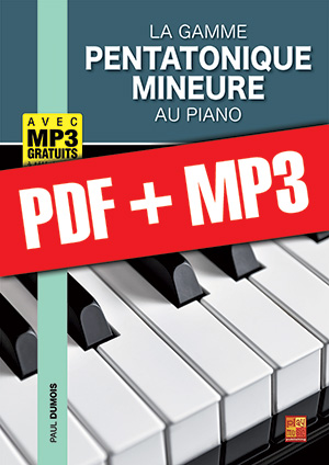 La gamme pentatonique mineure au piano (pdf + mp3)