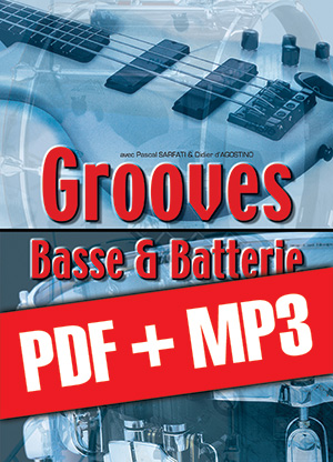 Grooves basse & batterie (pdf + mp3)
