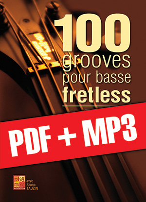 100 grooves pour basse fretless (pdf + mp3)