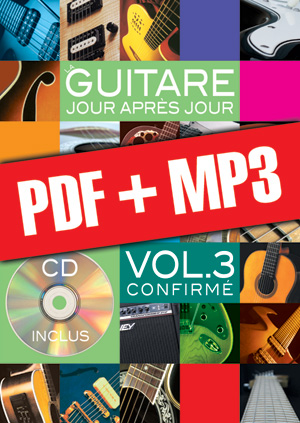 La guitare jour après jour - Volume 3 (pdf + mp3)