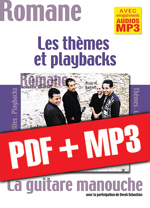 La guitare manouche - Thèmes & Playbacks (pdf + mp3)