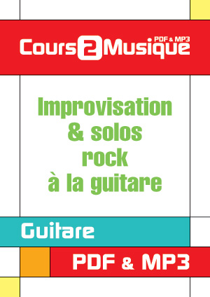 Improvisation & solos rock à la guitare