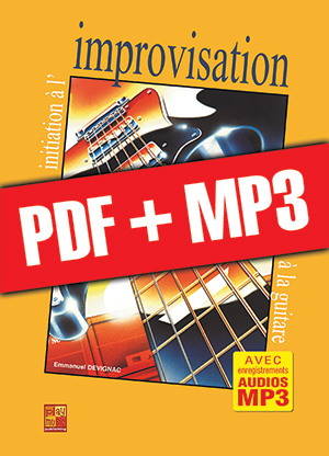 Initiation à l'improvisation à la guitare (pdf + mp3)