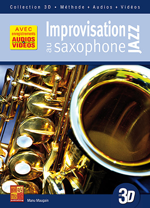 Improvisation jazz au saxophone en 3D