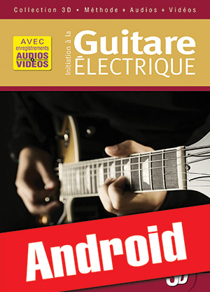 Initiation à la guitare électrique en 3D (Android)