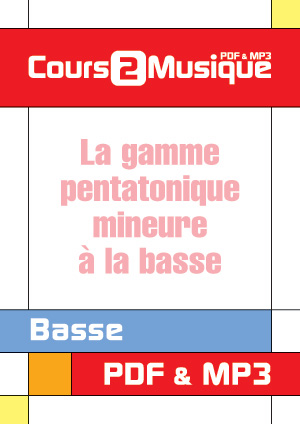 La gamme pentatonique mineure à la basse