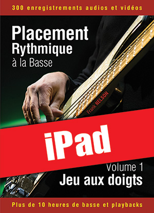 Placement rythmique à la basse - Jeu aux doigts (iPad)