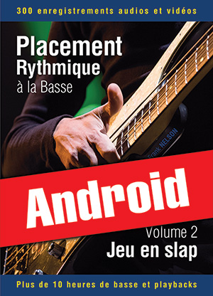 Placement rythmique à la basse - Jeu en slap (Android) Placement rythmique à la basse - Jeu en slap (Android)
