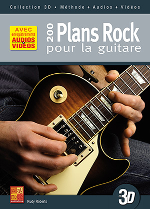 200 plans rock pour la guitare en 3D