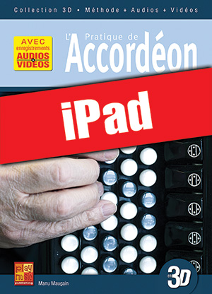 Pratique de l'accordéon en 3D (iPad)