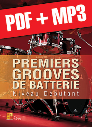 Premiers grooves de batterie (pdf + mp3)