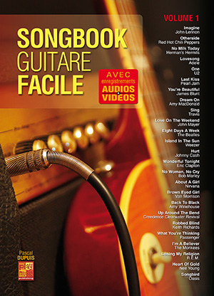 Bloc-notes guitare débutant méthode Partition avec 1 DVD - Livre