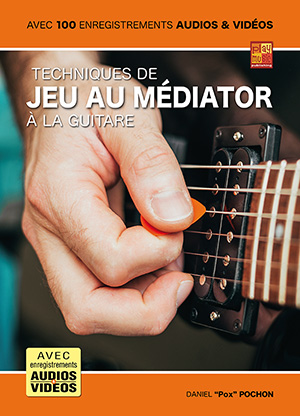 Techniques de jeu au médiator à la guitare