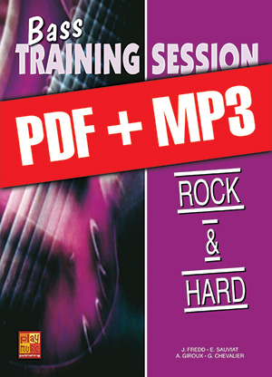 Bass Training Session - Rock & hard (pdf + mp3)