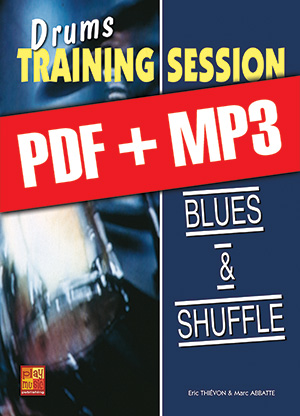 Drums Training Session - Blues & shuffle (pdf + mp3)