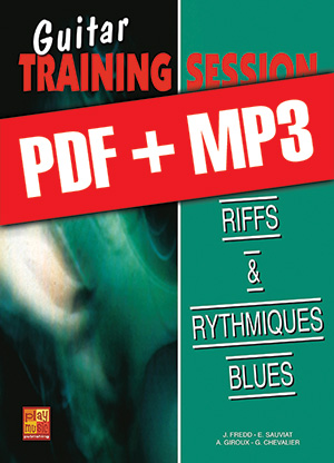 Guitar Training Session - Riffs & rythmiques blues (pdf + mp3)