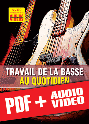 Travail de la basse au quotidien (pdf + mp3 + vidéos)