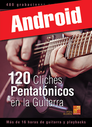 120 clichés pentatónicos en la guitarra (Android)