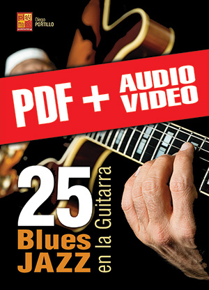 25 blues jazz en la guitarra (pdf + mp3 + vídeos)