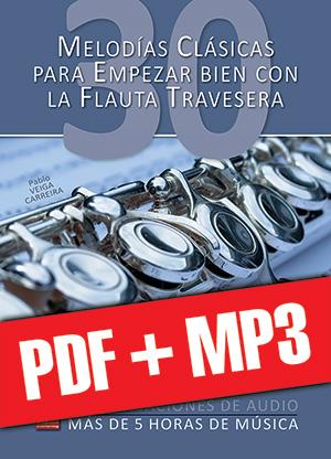 30 melodías clásicas para empezar bien con la flauta travesera (pdf + mp3)