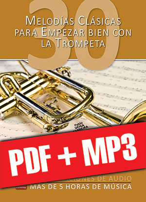 30 melodías clásicas para empezar bien con la trompeta (pdf + mp3)