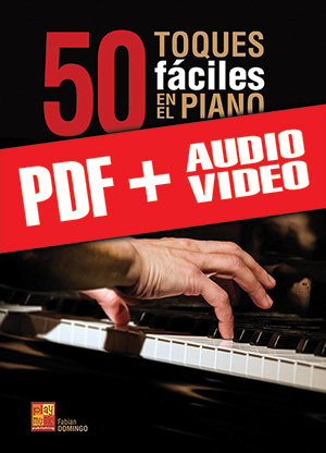 50 toques fáciles en el piano (pdf + mp3 + vídeos)