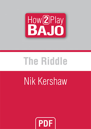 Alabama cuello Humedad The Riddle - Nik Kershaw (BAJO, Partituras How2Play, How2Play).