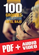 100 grooves evolutivos en el bajo (pdf + mp3 + vídeos)