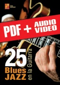 25 blues jazz en la guitarra (pdf + mp3 + vídeos)