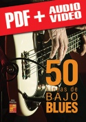 50 líneas de bajo blues (pdf + mp3 + vídeos)