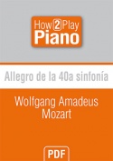 Allegro de la 40a sinfonía - Wolfgang Amadeus Mozart
