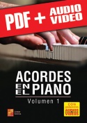 Acordes en el piano - Volumen 1 (pdf + mp3 + vídeos)