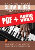 Backing tracks Slow Blues para el piano (pdf + mp3 + vídeos)