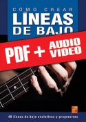 Cómo crear líneas de bajo (pdf + mp3 + vídeos)