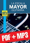 La escala mayor en la guitarra (pdf + mp3)