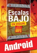 Las escalas para bajo en visual (Android)