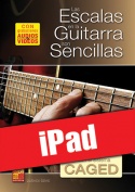 Las escalas en la guitarra son sencillas… con el sistema CAGED (iPad)