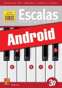 Escalas para el piano en 3D (Android)