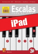 Escalas para el piano en 3D (iPad)