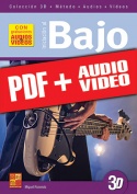 Iniciación al bajo en 3D (pdf + mp3 + vídeos)