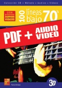 100 líneas de bajo 70's en 3D (pdf + mp3 + vídeos)