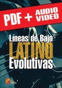 Líneas de bajo latino evolutivas (pdf + mp3 + vídeos)