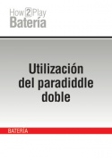 Utilización del paradiddle doble