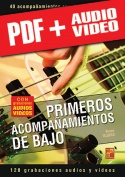 Primeros acompañamientos de bajo (pdf + mp3 + vídeos)