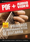 Primeros acompañamientos de guitarra (pdf + mp3 + vídeos)