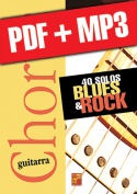 Chorus Guitarra - 40 solos blues & rock (pdf + mp3)
